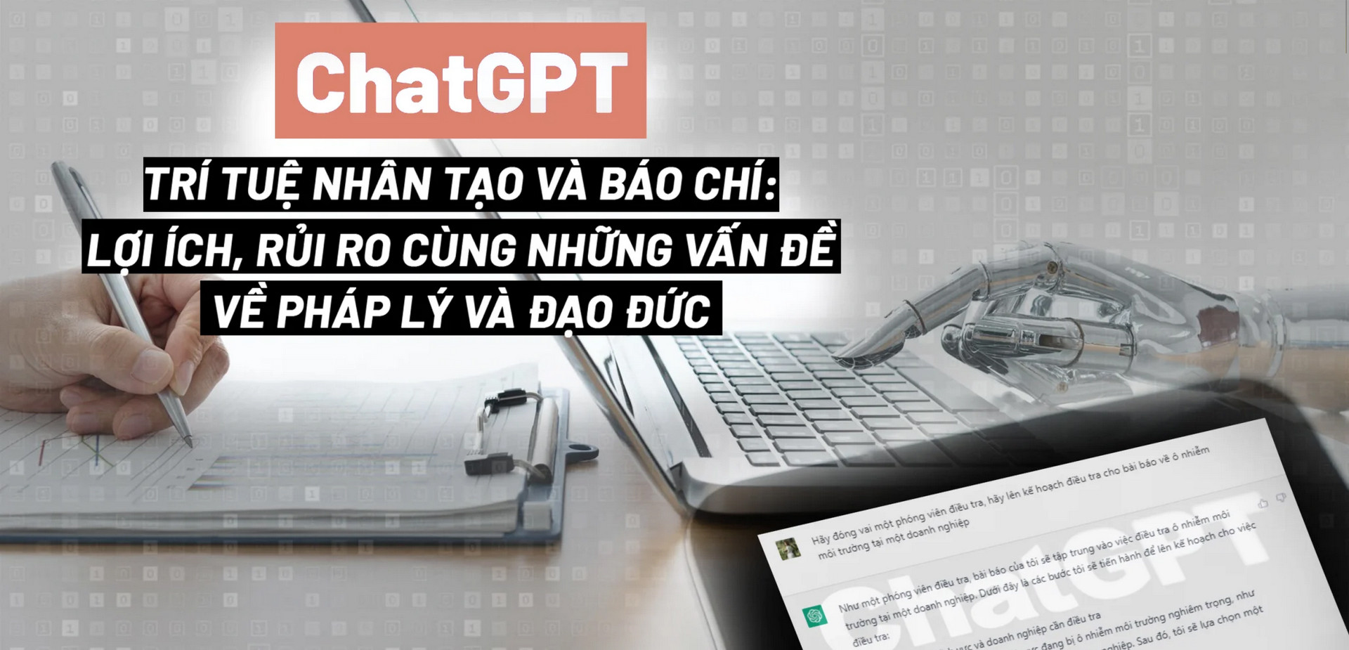 ChatGPT, Trí tuệ nhân tạo và Báo chí: Lợi ích, rủi ro cùng những vấn đề về pháp lý và đạo đức ảnh 1