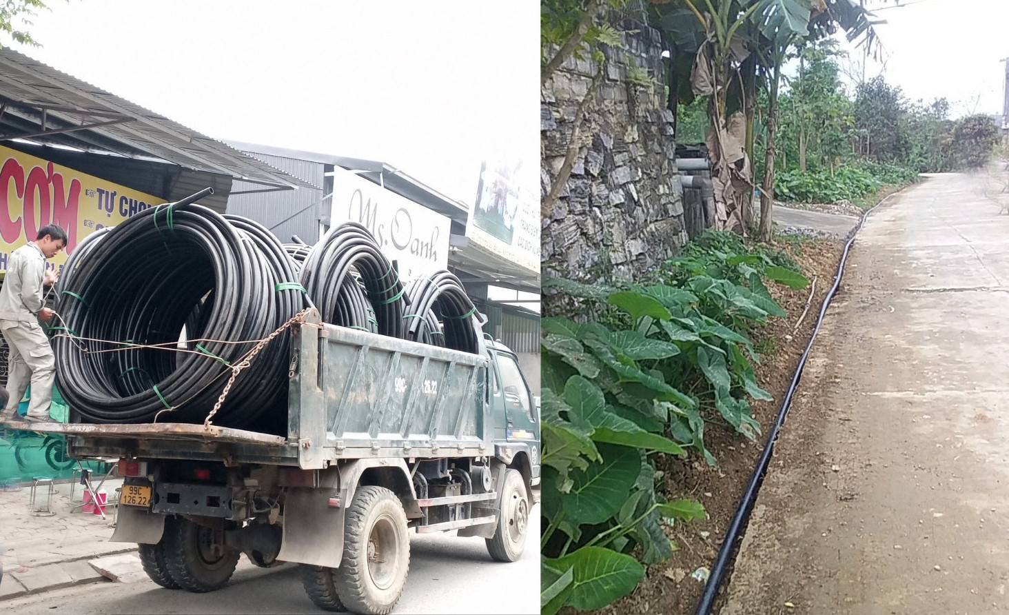 Bàn giao công trình cấp nước sinh hoạt cho hai phân hiệu trường học tại xã Bản Sen ảnh 1