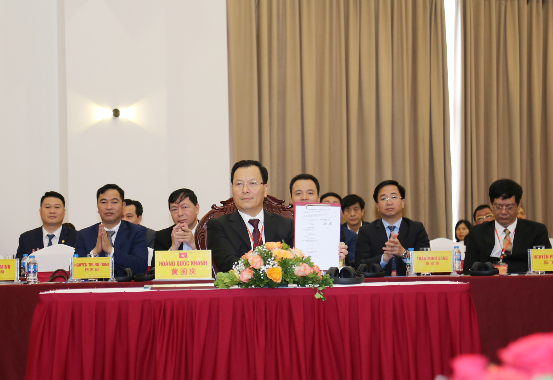 Phiên họp thứ 9 Nhóm công tác liên hợp 4 tỉnh của Việt Nam và tỉnh Vân Nam (Trung Quốc) ảnh 4