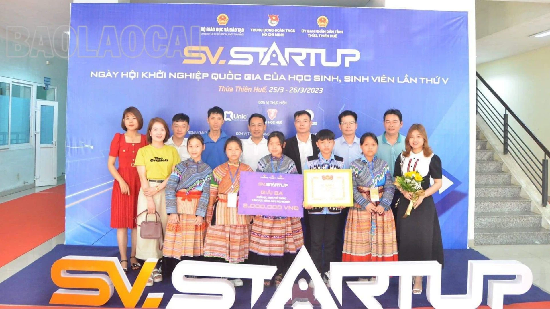 Đoàn học sinh huyện Bắc Hà đoạt giải Ba tại Cuộc thi “Học sinh, sinh viên với ý tưởng khởi nghiệp” toàn quốc lần thứ V ảnh 3