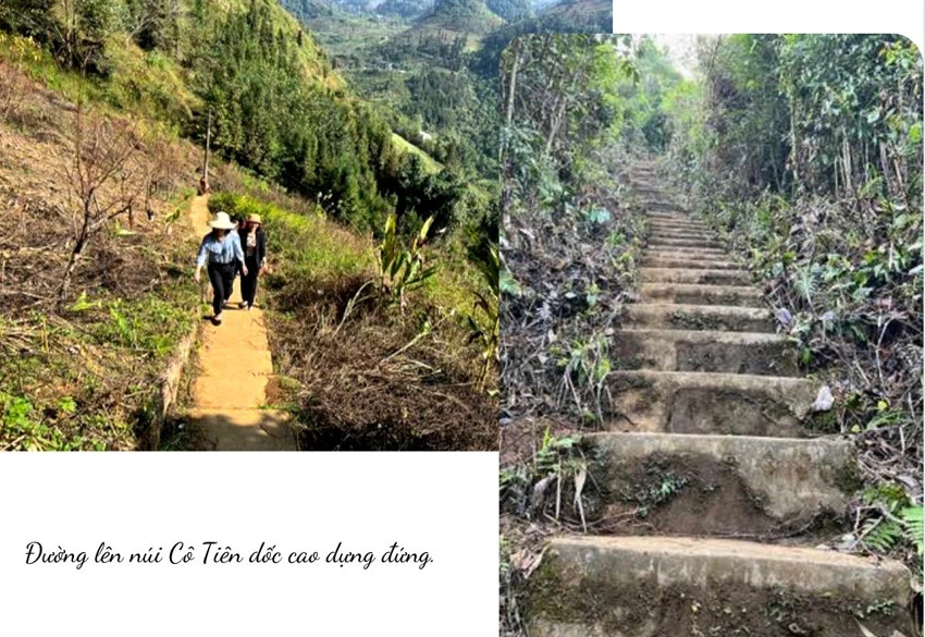 Cờ bay trên đỉnh Cô Tiên ảnh 3