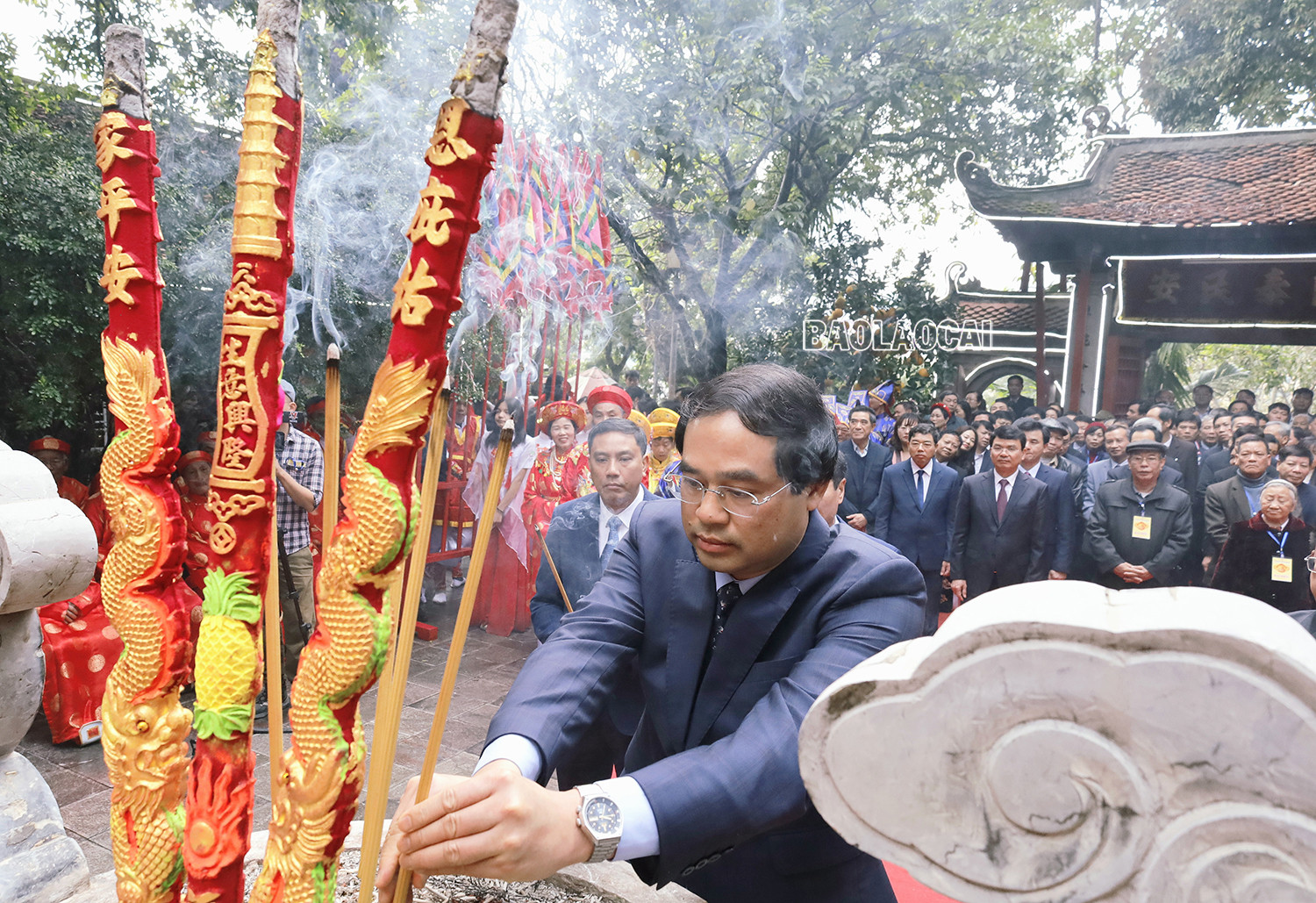 Ấn tượng chương trình khai mạc Lễ hội đền Thượng Xuân Quý Mão 2023 ảnh 10