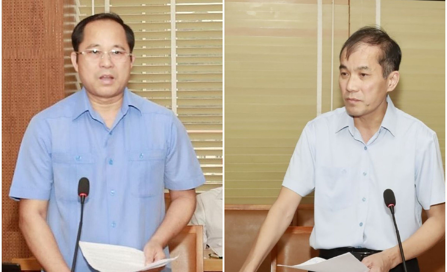 Đại diện các sở, ngành phát biểu tại Hội nghị. Đại diện các sở, ngành phát biểu tại Hội nghị.