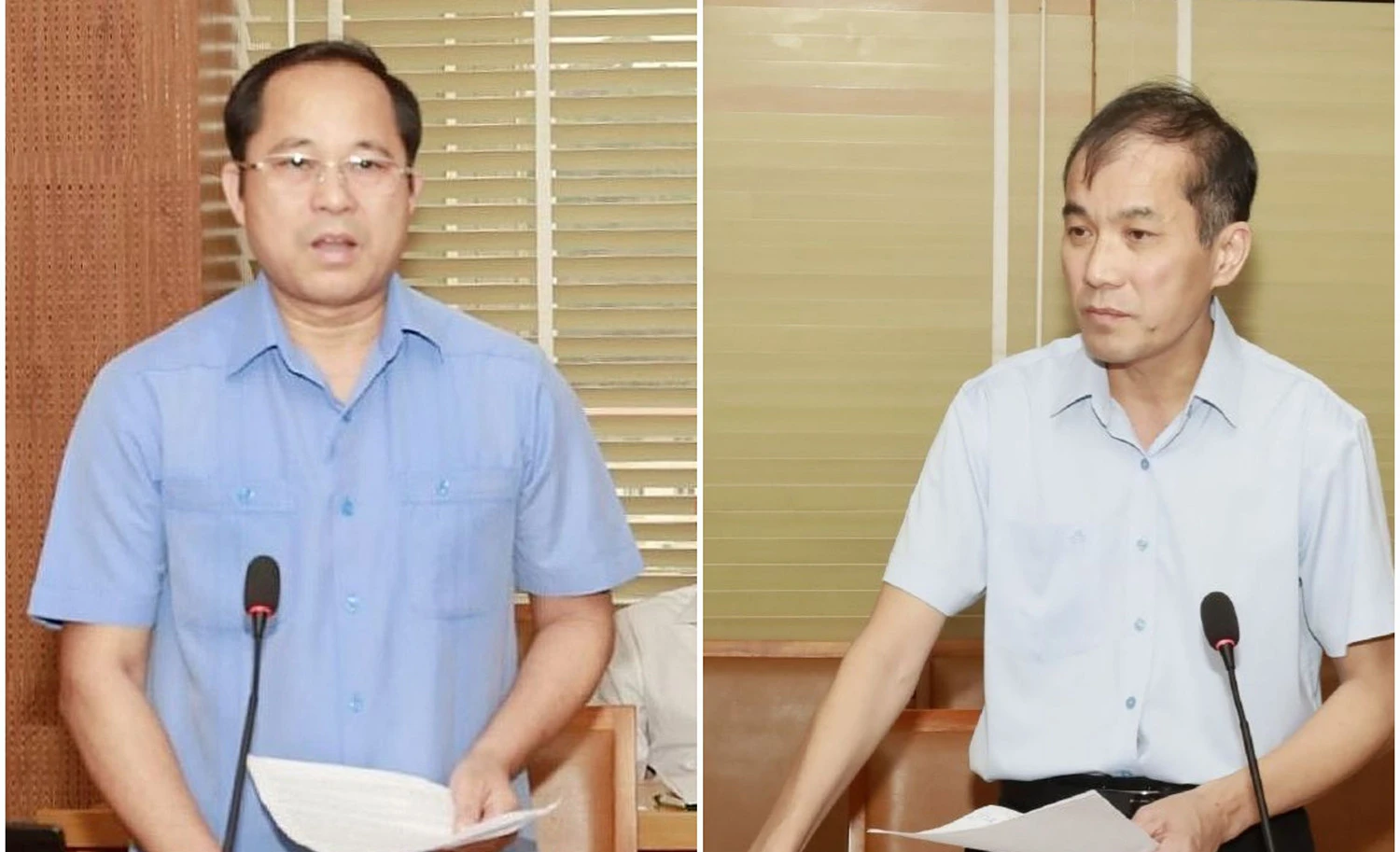 Đại diện các sở, ngành phát biểu tại Hội nghị.