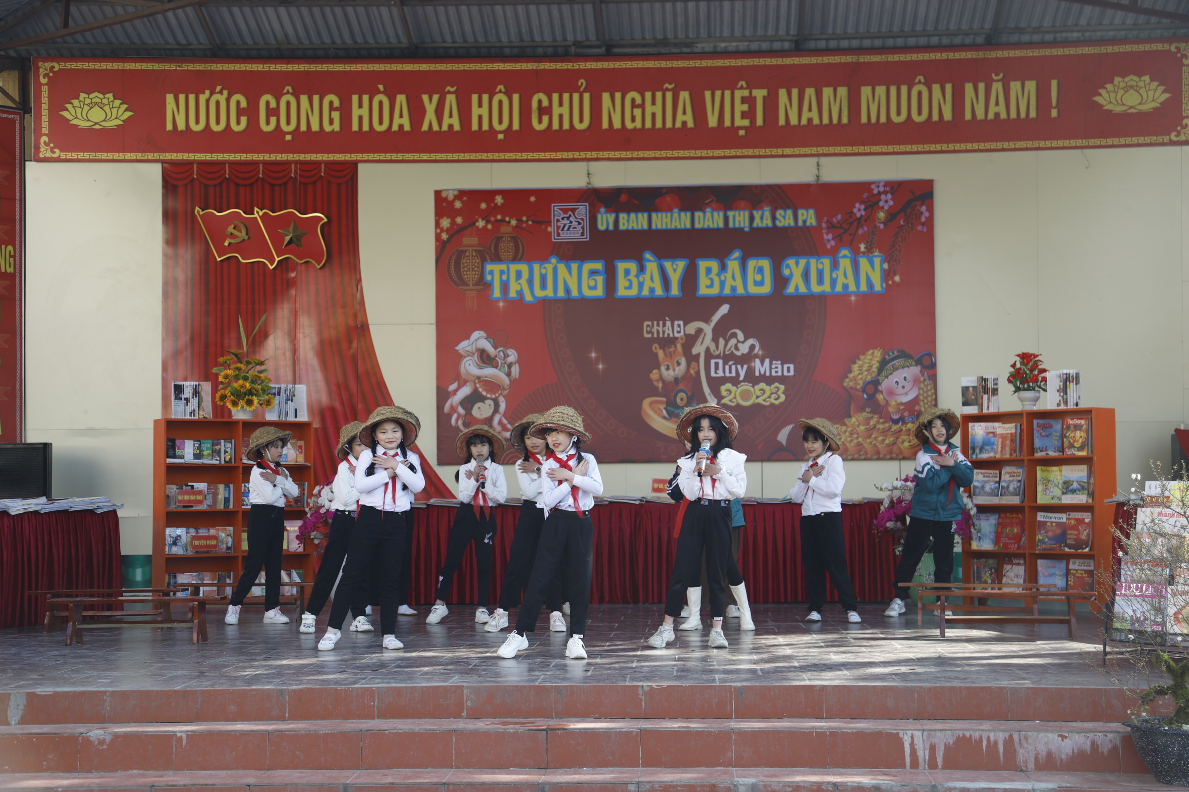 Tiết mục văn nghệ tại chương trình.