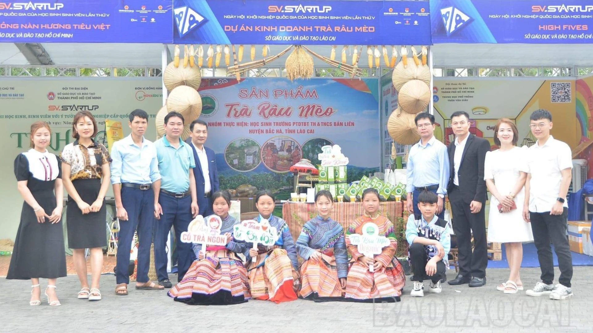 Đoàn học sinh huyện Bắc Hà đoạt giải Ba tại Cuộc thi “Học sinh, sinh viên với ý tưởng khởi nghiệp” toàn quốc lần thứ V ảnh 2