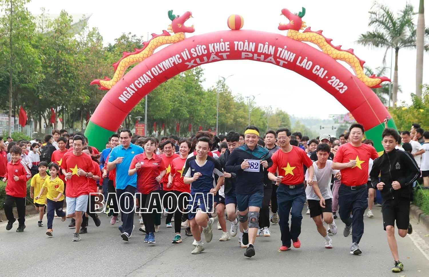 Khai mạc Giải Việt dã truyền thống Báo Lào Cai năm 2023 ảnh 3