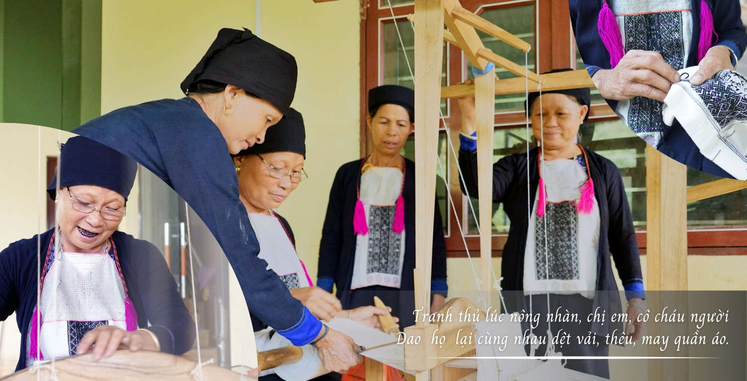 Dệt “sợi nhớ, sợi thương” ảnh 2 Dệt “sợi nhớ, sợi thương” ảnh 2