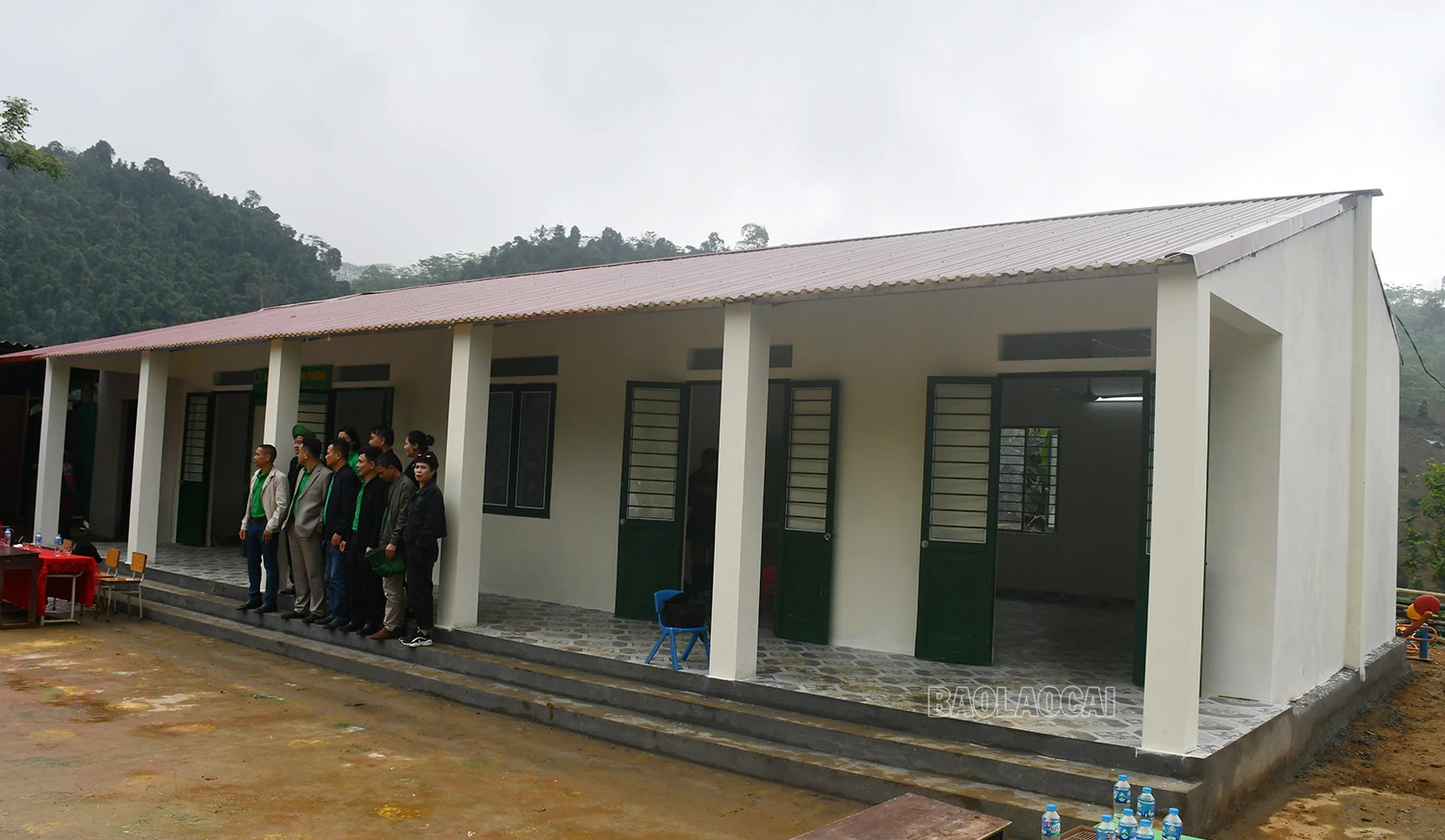 Bảo Yên khánh thành công trình điểm trường thôn Bản Chùn ảnh 4 Bảo Yên khánh thành công trình điểm trường thôn Bản Chùn ảnh 4