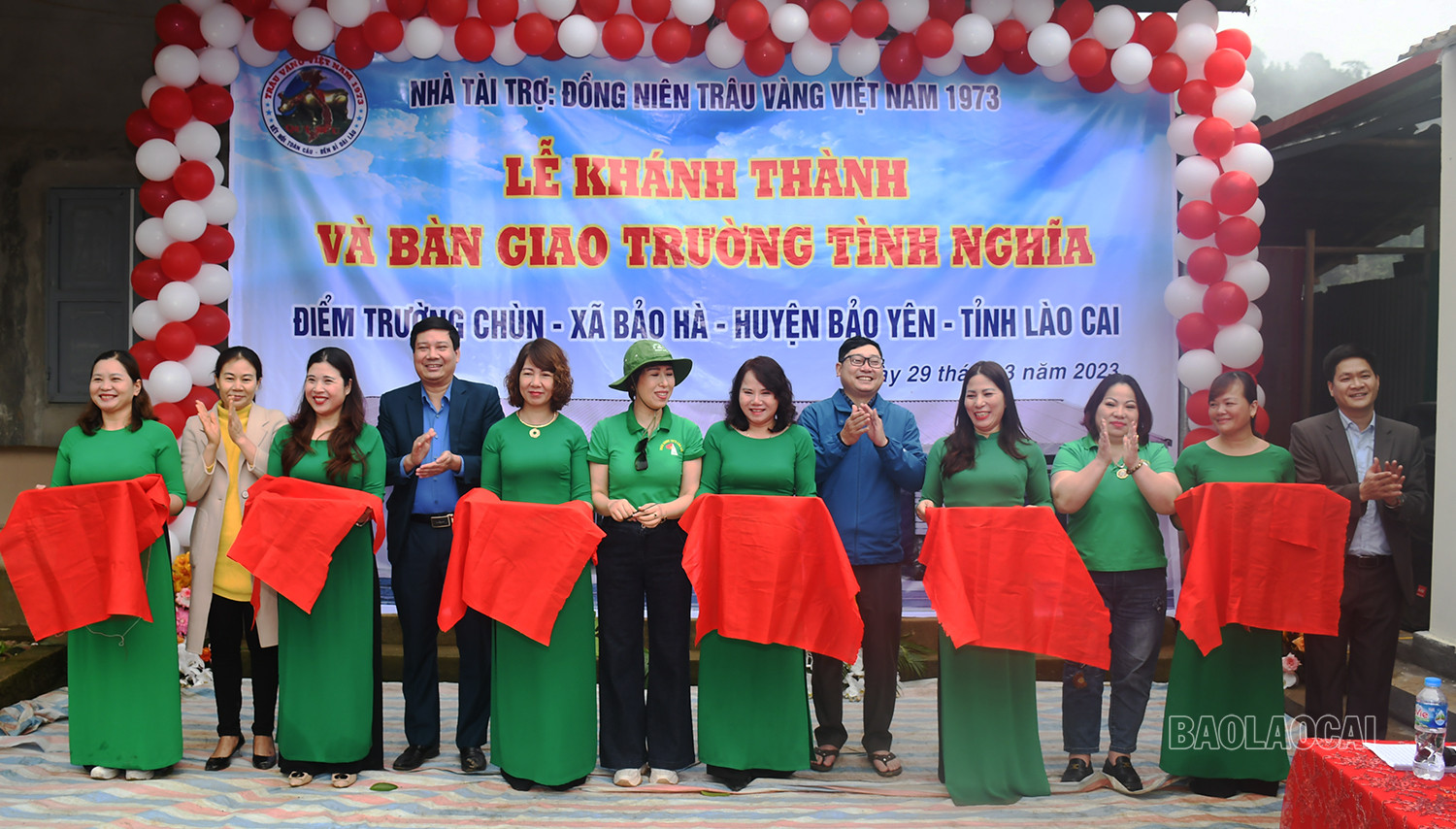 Bảo Yên khánh thành công trình điểm trường thôn Bản Chùn ảnh 1 Bảo Yên khánh thành công trình điểm trường thôn Bản Chùn ảnh 1