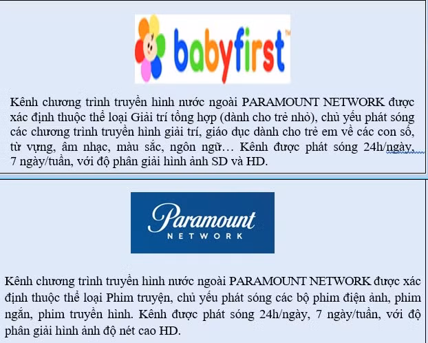 Một số kênh truyền hình nước ngoài ngừng phát sóng tại Việt Nam ảnh 1 mot so kenh truyen hinh nuoc ngoai ngung phat song tai viet nam hinh 1
