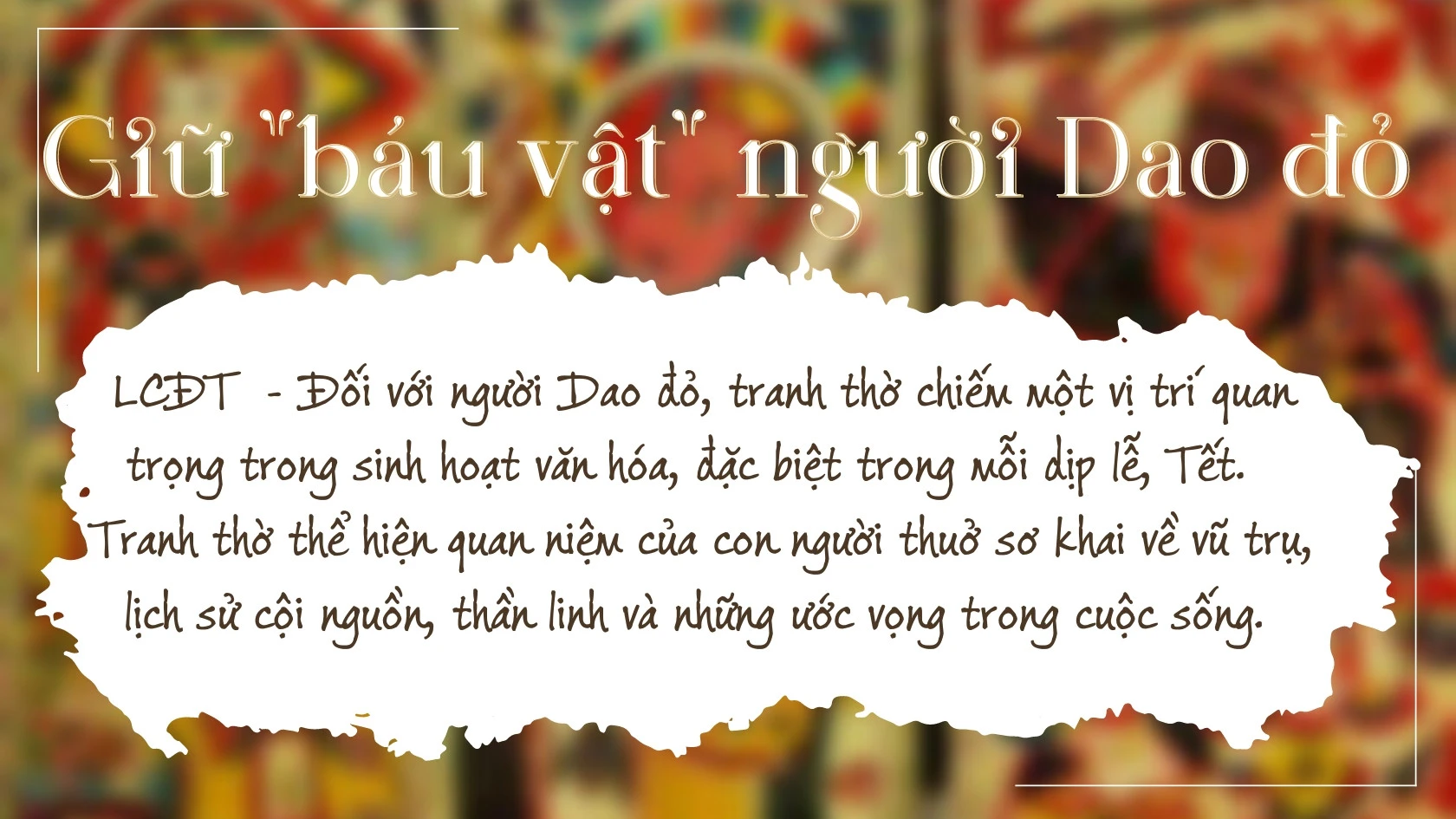 Giữ "báu vật" của người Dao đỏ ảnh 1