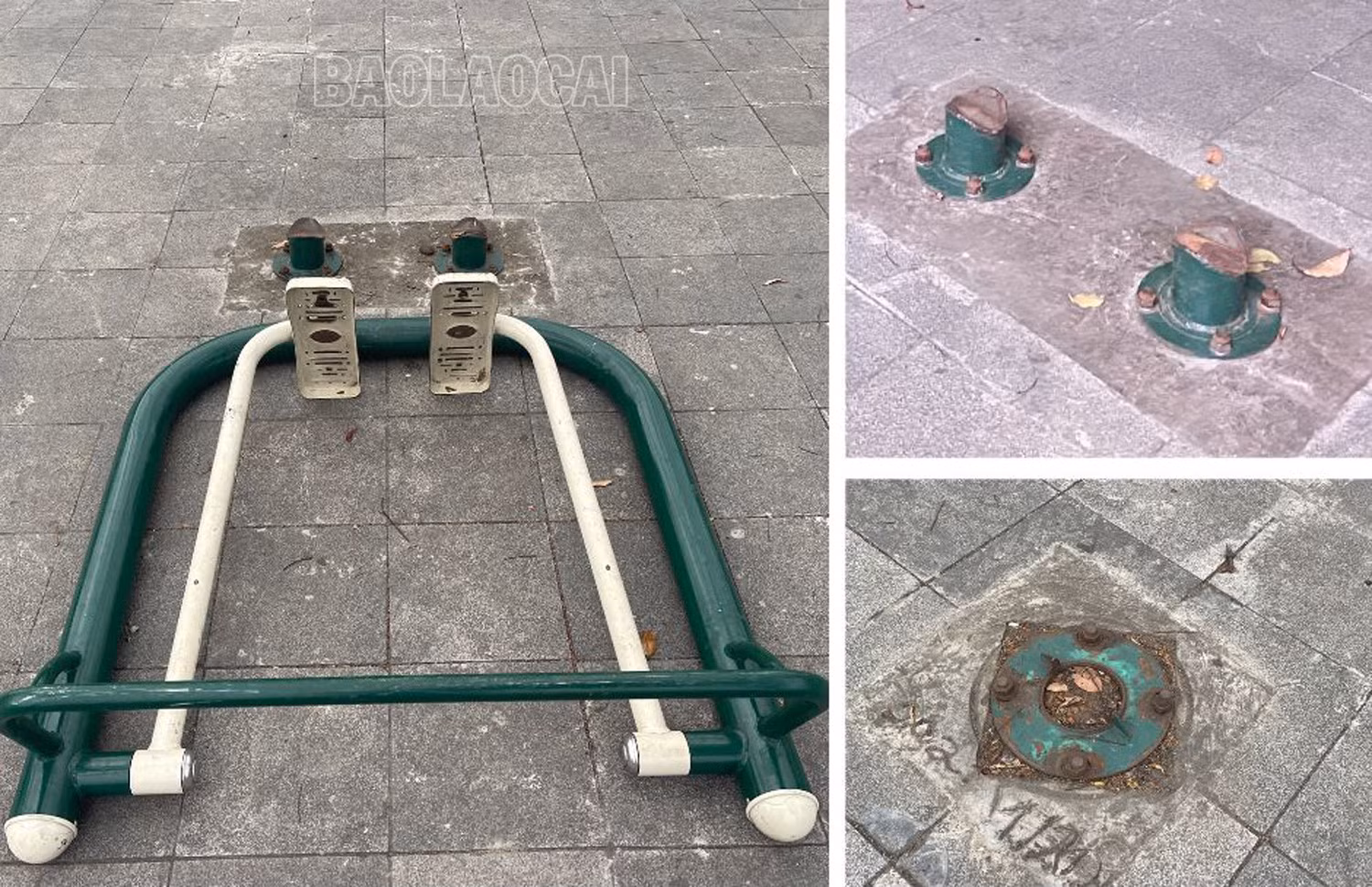 Nhiều điểm luyện tập thể dục công cộng xuống cấp, hư hỏng ảnh 2