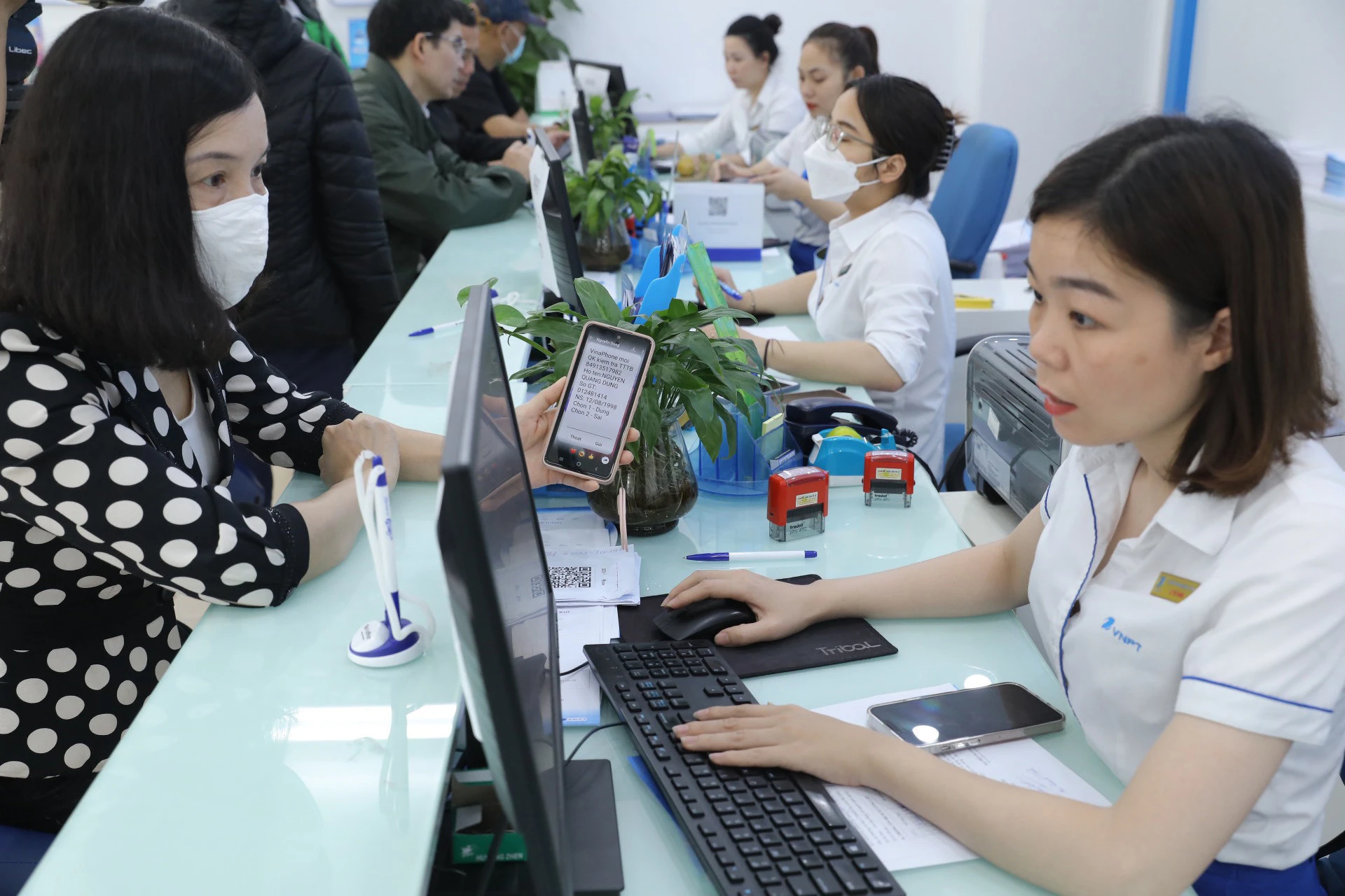 Hiện đã có 1,63 triệu thuê bao thực hiện chuẩn hóa thông tin cá nhân.