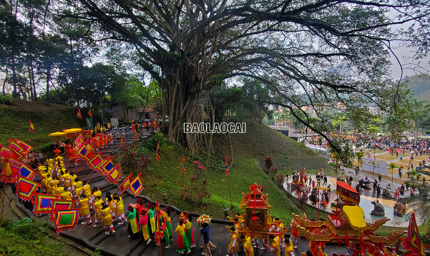 Ấn tượng chương trình khai mạc Lễ hội đền Thượng Xuân Quý Mão 2023 ảnh 7 Ấn tượng chương trình khai mạc Lễ hội đền Thượng Xuân Quý Mão 2023 ảnh 7