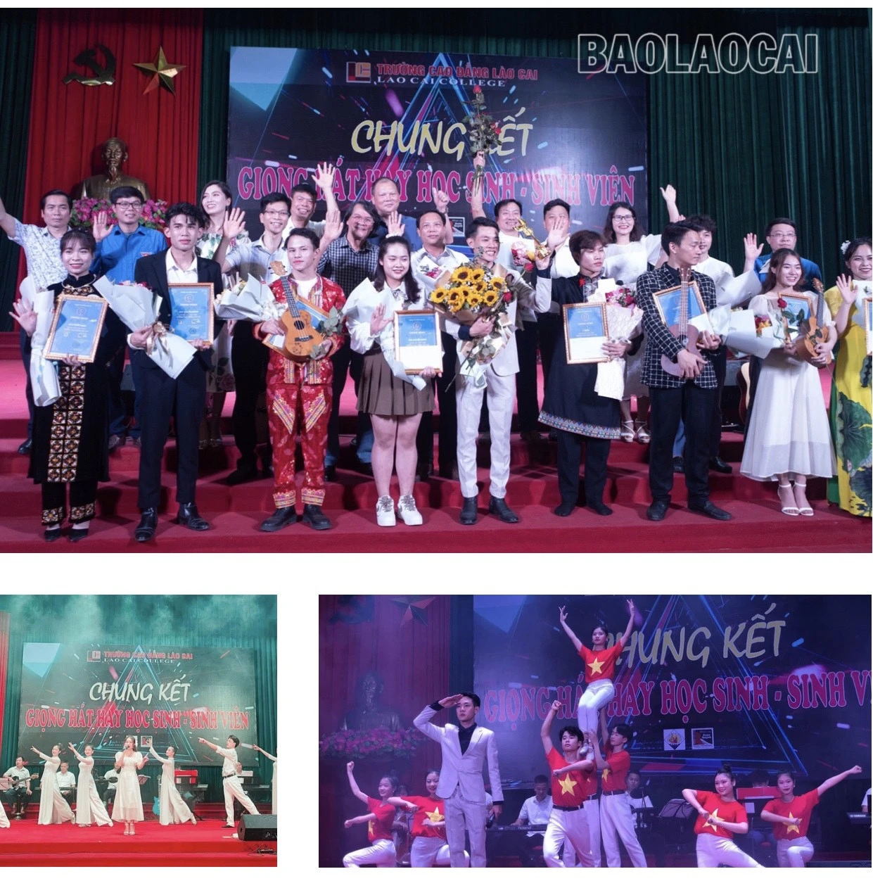 Cuộc thi Giọng hát hay học sinh sinh viên thu hút sự tham gia của 60 thí sinh đến từ 8 khoa thuộc Trường Cao đẳng Lào Cai.