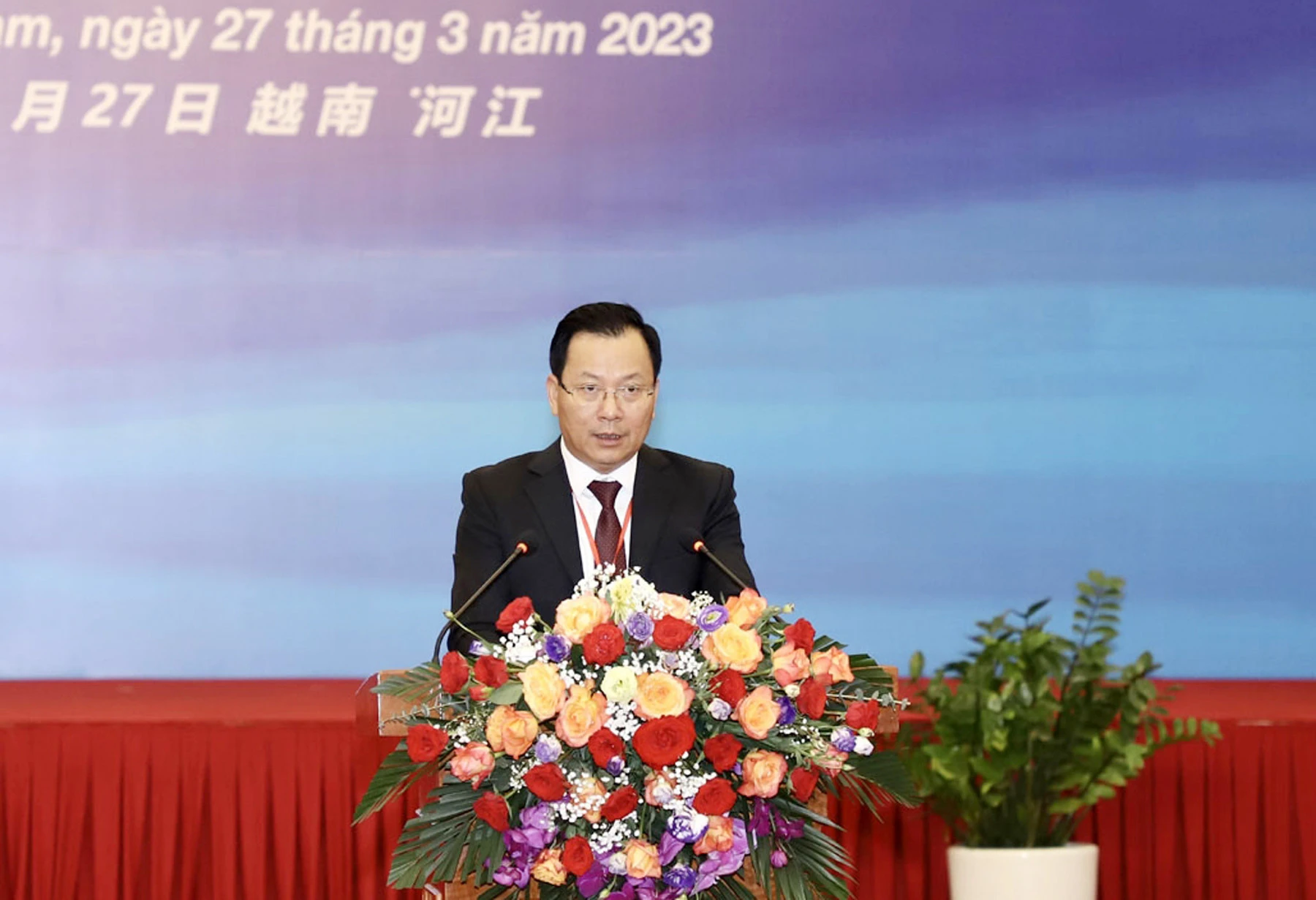 Phiên họp thứ 9 Nhóm công tác liên hợp 4 tỉnh của Việt Nam và tỉnh Vân Nam (Trung Quốc) ảnh 3