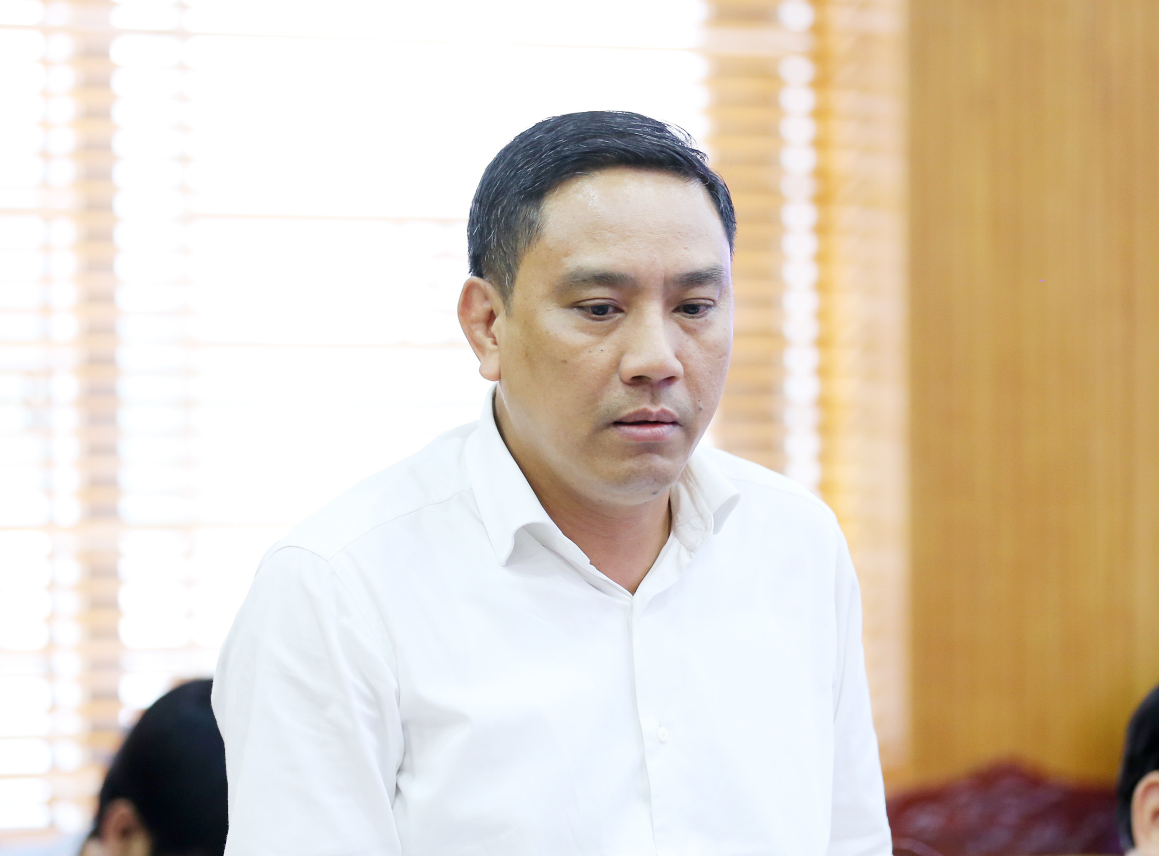 Bí thư Tỉnh ủy Đặng Xuân Phong chủ trì cuộc làm việc của Ban Thường vụ Tỉnh ủy với Ban Thường vụ Huyện ủy Bảo Yên ảnh 8