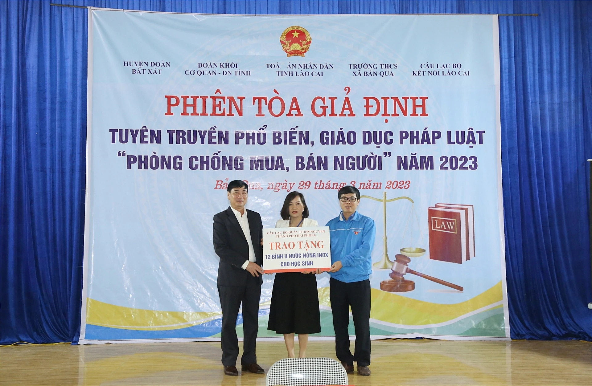 Tổ chức phiên tòa giả định tuyên truyền, phổ biến, giáo dục pháp luật phòng, chống mua bán người ảnh 6