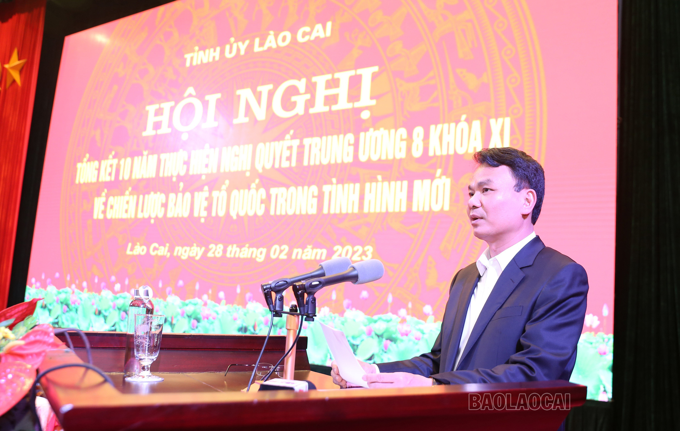 Đồng chí Đặng Xuân Phong, Ủy viên Ban Chấp hành Trung ương Đảng, Bí thư Tỉnh ủy, Trưởng Đoàn đại biểu Quốc hội tỉnh phát biểu khai mạc hội nghị. Đồng chí Đặng Xuân Phong, Ủy viên Ban Chấp hành Trung ương Đảng, Bí thư Tỉnh ủy, Trưởng Đoàn đại biểu Quốc hội tỉnh phát biểu khai mạc hội nghị.