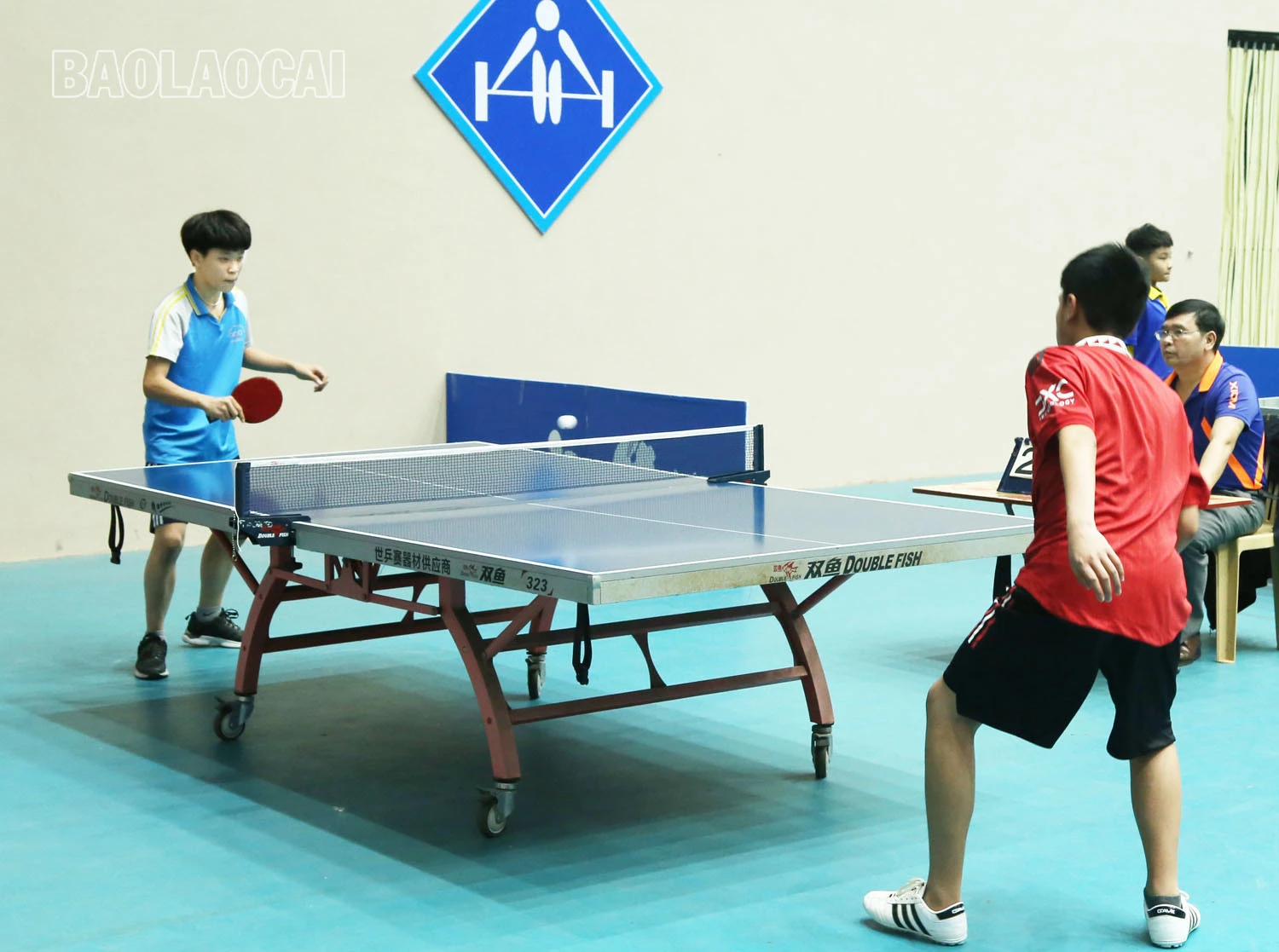 Hơn 400 vận động viên tham gia Giải cầu lông - bóng bàn trẻ, thiếu niên, nhi đồng tỉnh năm 2023 ảnh 5