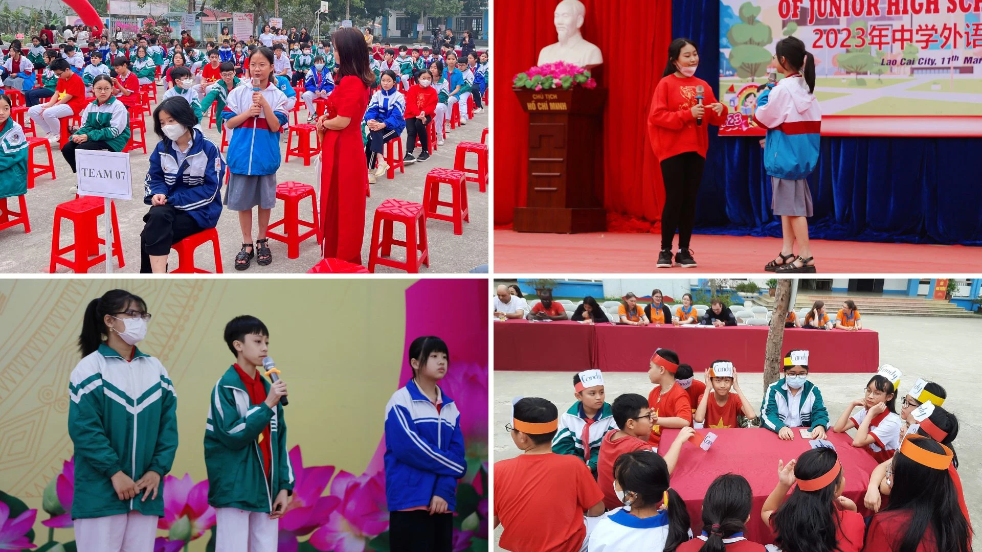 Hơn 250 học sinh tham gia Ngày hội Ngoại ngữ cấp THCS năm 2023 ảnh 3