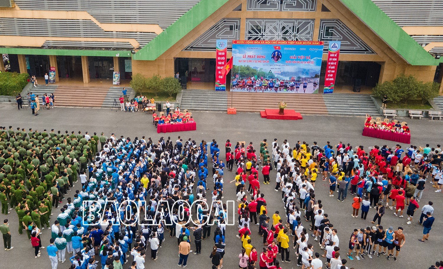 Khai mạc Giải Việt dã truyền thống Báo Lào Cai năm 2023 ảnh 1