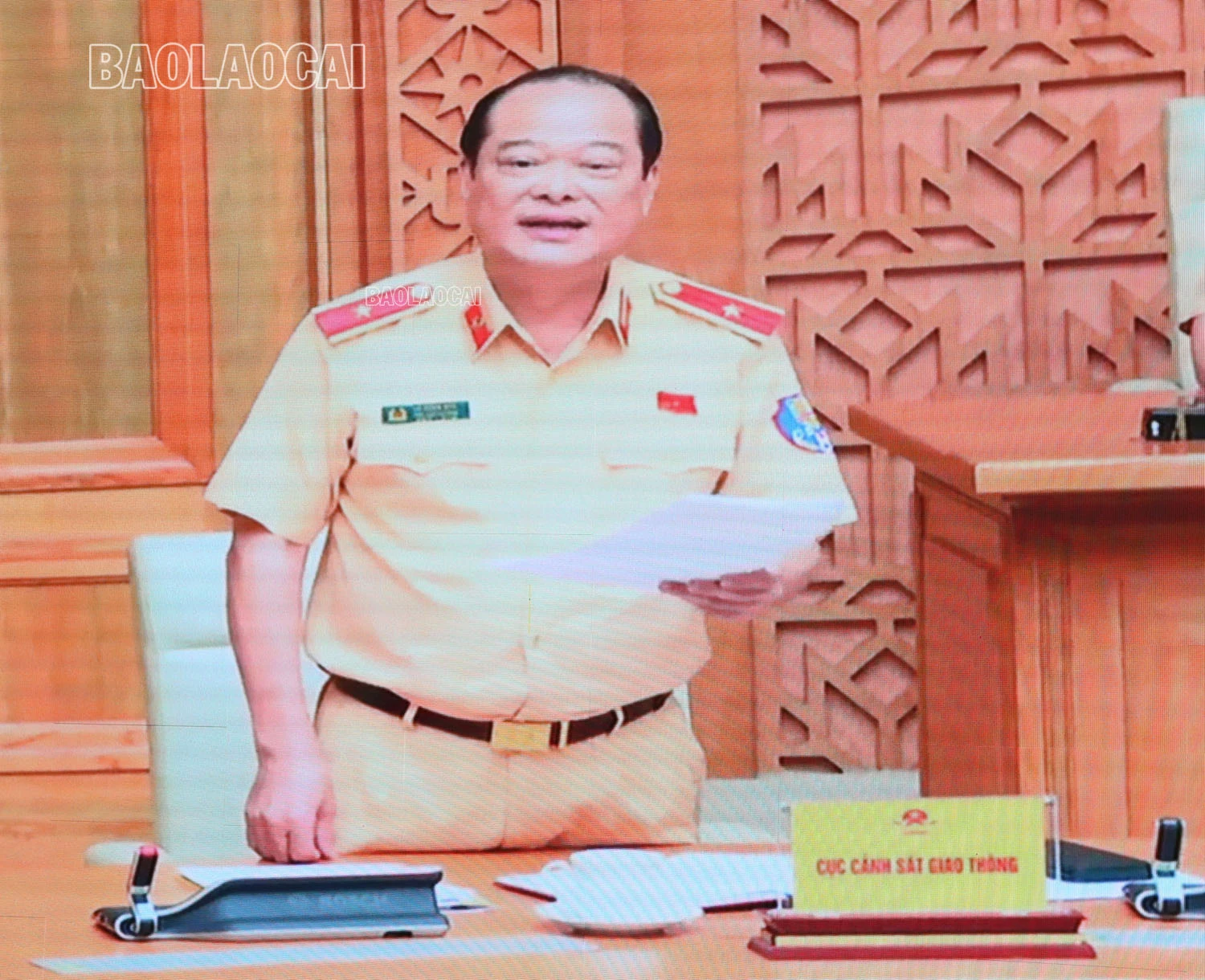 Đại biểu thảo luận các giải pháp kéo giảm tai nạn giao thông cả 3 tiêu chí thời gian tới (ảnh chụp màn hình).