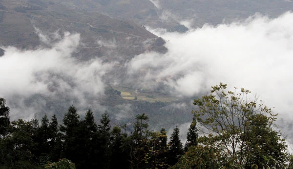 Thung lũng sông Xanh, nơi quần tụ của những người dân Sả Lùng Chéng.