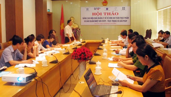 Quang cảnh hội thảo.