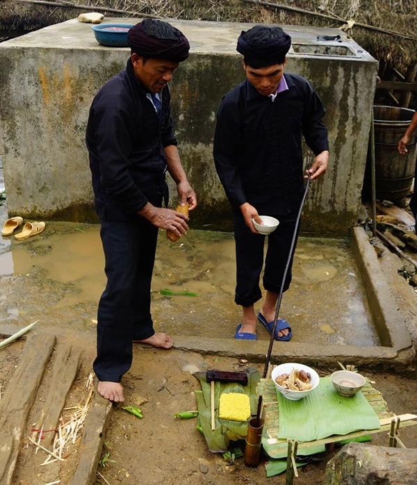 Lễ cúng nguồn nước thiêng của dân tộc Hà Nhì ảnh 6 Lễ cúng nguồn nước thiêng của dân tộc Hà Nhì ảnh 6