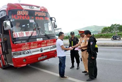 Lực lượng CSGT tăng cường kiểm tra, phát hiện xử lý vi phạm.