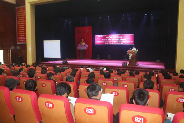 Quang cảnh hội nghị.