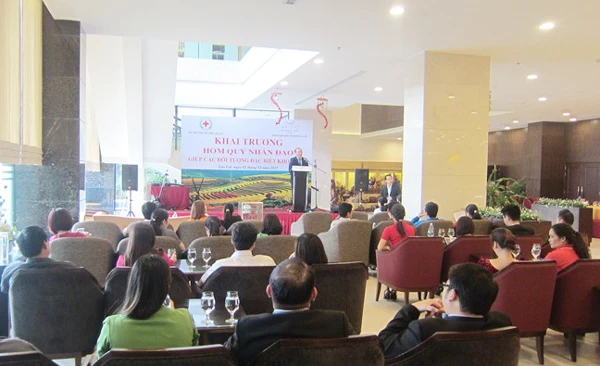 Quang cảnh buổi lễ.