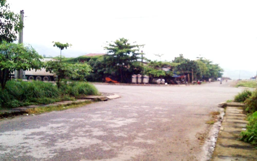 Khu vực xảy ra vụ án mạng thương tâm.