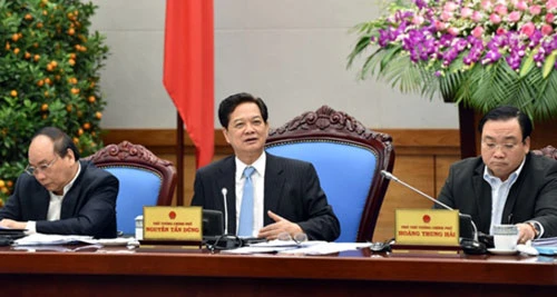 Thủ tướng yêu cầu các bộ, ngành địa phương phải phấn đấu quyết liệt, thực hiện các giải pháp vượt kế hoạch đề ra cho năm 2015.