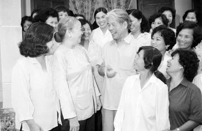 Hình ảnh một số hoạt động nổi bật của nguyên Tổng Bí thư Đỗ Mười ảnh 3