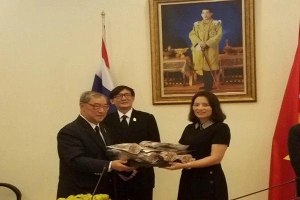 Trần Thị Thùy Dung là một trong 10 đại diện tiêu biểu của các nước thành viên SeaMeo đến Thái Lan làm việc và nhận giải thưởng Công chúa Thái Lan năm 2015.