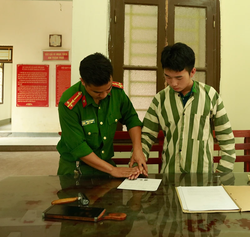 Cận cảnh cuộc sống của các phạm nhân trong Trại tạm giam tỉnh Lào Cai ảnh 10