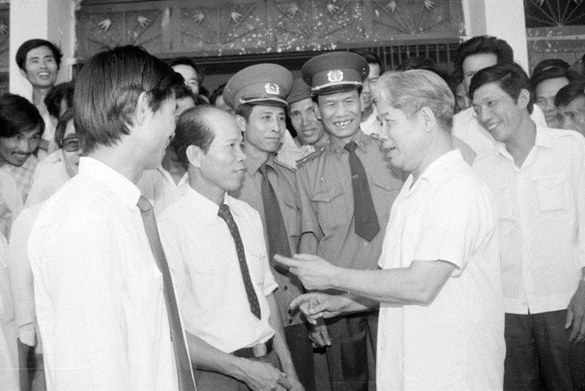 Hình ảnh một số hoạt động nổi bật của nguyên Tổng Bí thư Đỗ Mười ảnh 1