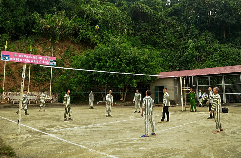 Cận cảnh cuộc sống của các phạm nhân trong Trại tạm giam tỉnh Lào Cai ảnh 7