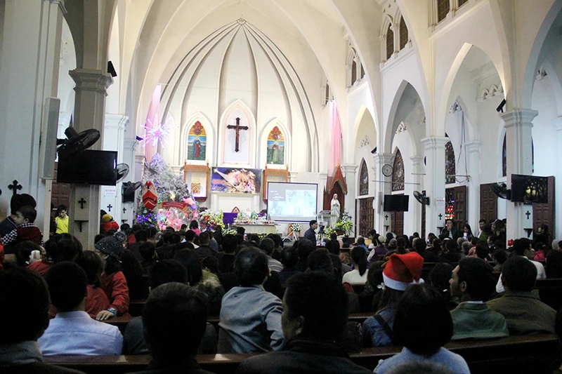 Lào Cai: Tưng bừng đêm Giáng sinh ảnh 2