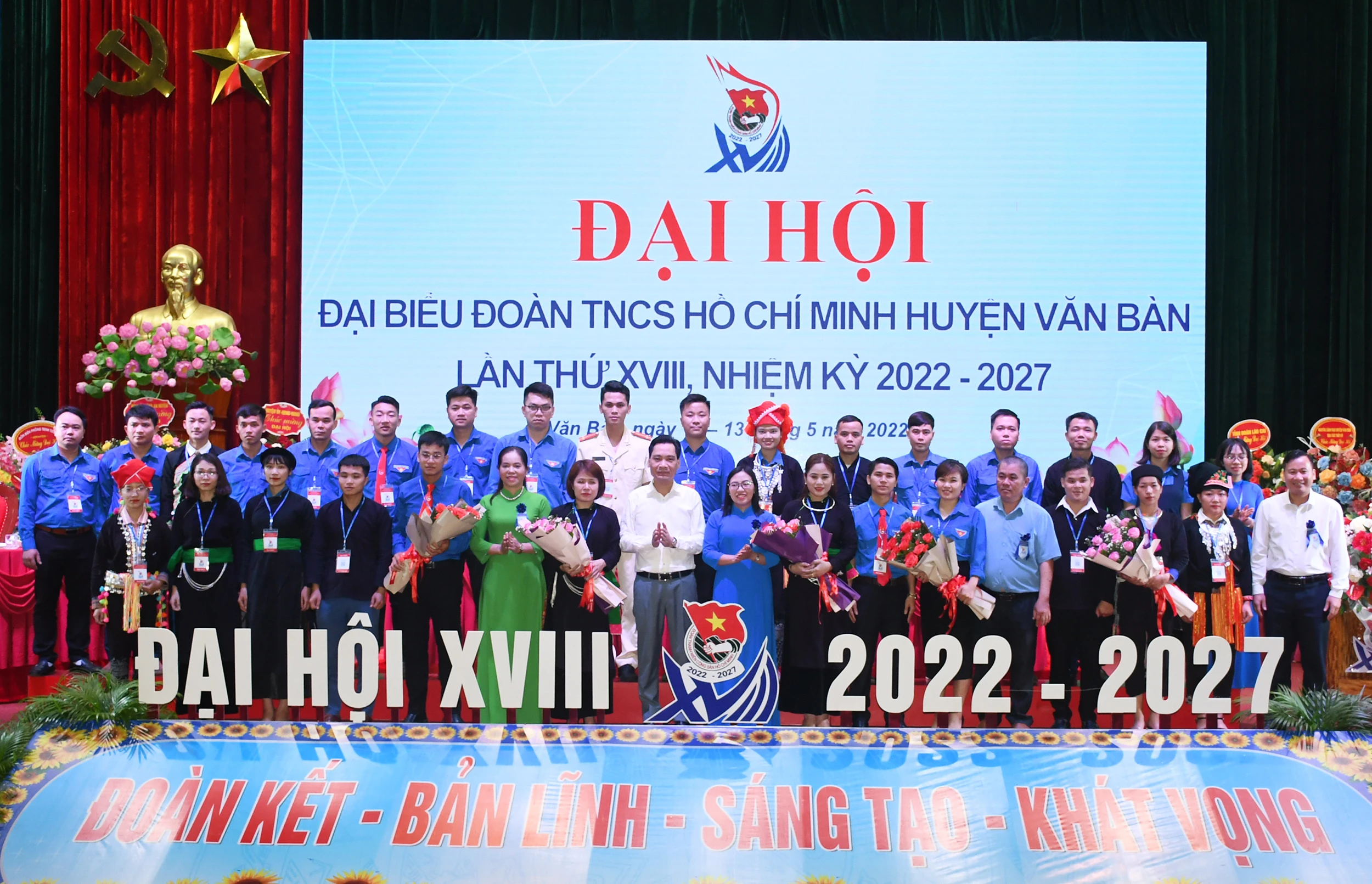 Đại hội đại biểu Đoàn TNCS Hồ Chí Minh huyện Văn Bàn lần thứ XVIII, nhiệm kỳ 2022 - 2027 ảnh 4