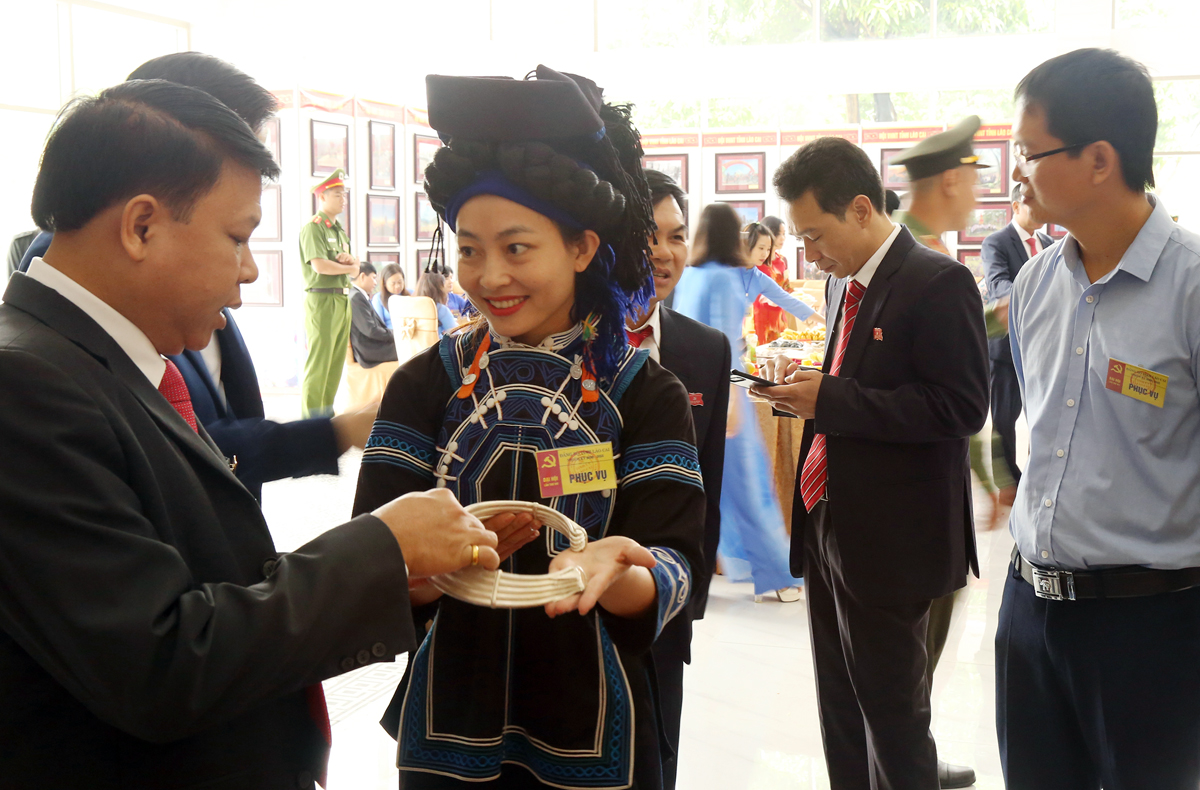 Tham quan triển lãm thành tựu phát triển kinh tế - xã hội tỉnh Lào Cai ảnh 11