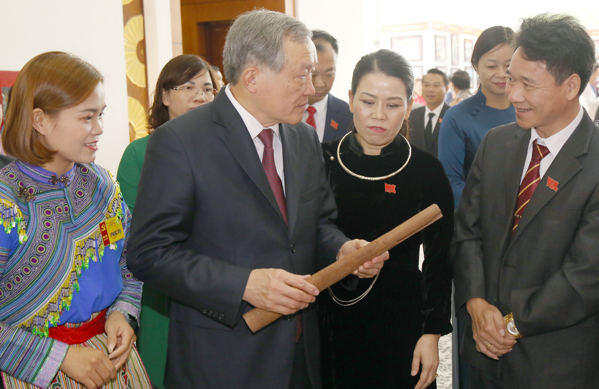 Tham quan triển lãm thành tựu phát triển kinh tế - xã hội tỉnh Lào Cai ảnh 7