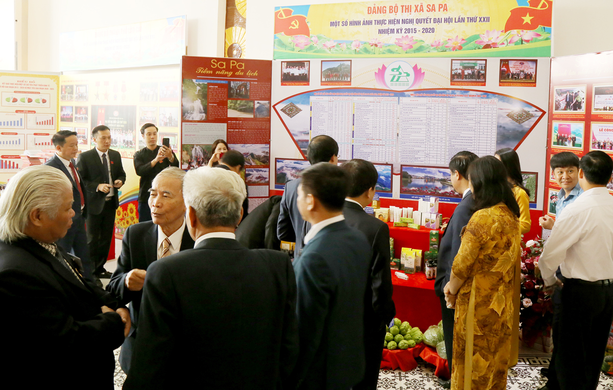 Tham quan triển lãm thành tựu phát triển kinh tế - xã hội tỉnh Lào Cai ảnh 10