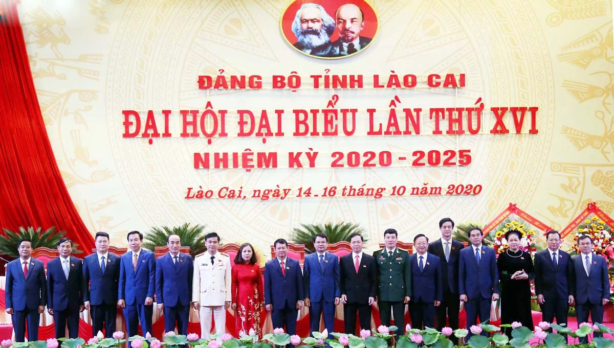 Đại hội đại biểu Đảng bộ tỉnh Lào Cai lần thứ XVI thành công tốt đẹp ảnh 2 Đại hội đại biểu Đảng bộ tỉnh Lào Cai lần thứ XVI thành công tốt đẹp ảnh 2