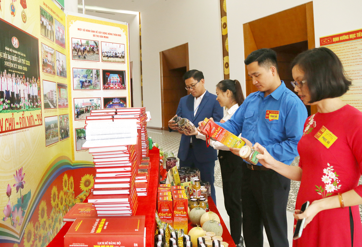 Tham quan triển lãm thành tựu phát triển kinh tế - xã hội tỉnh Lào Cai ảnh 15