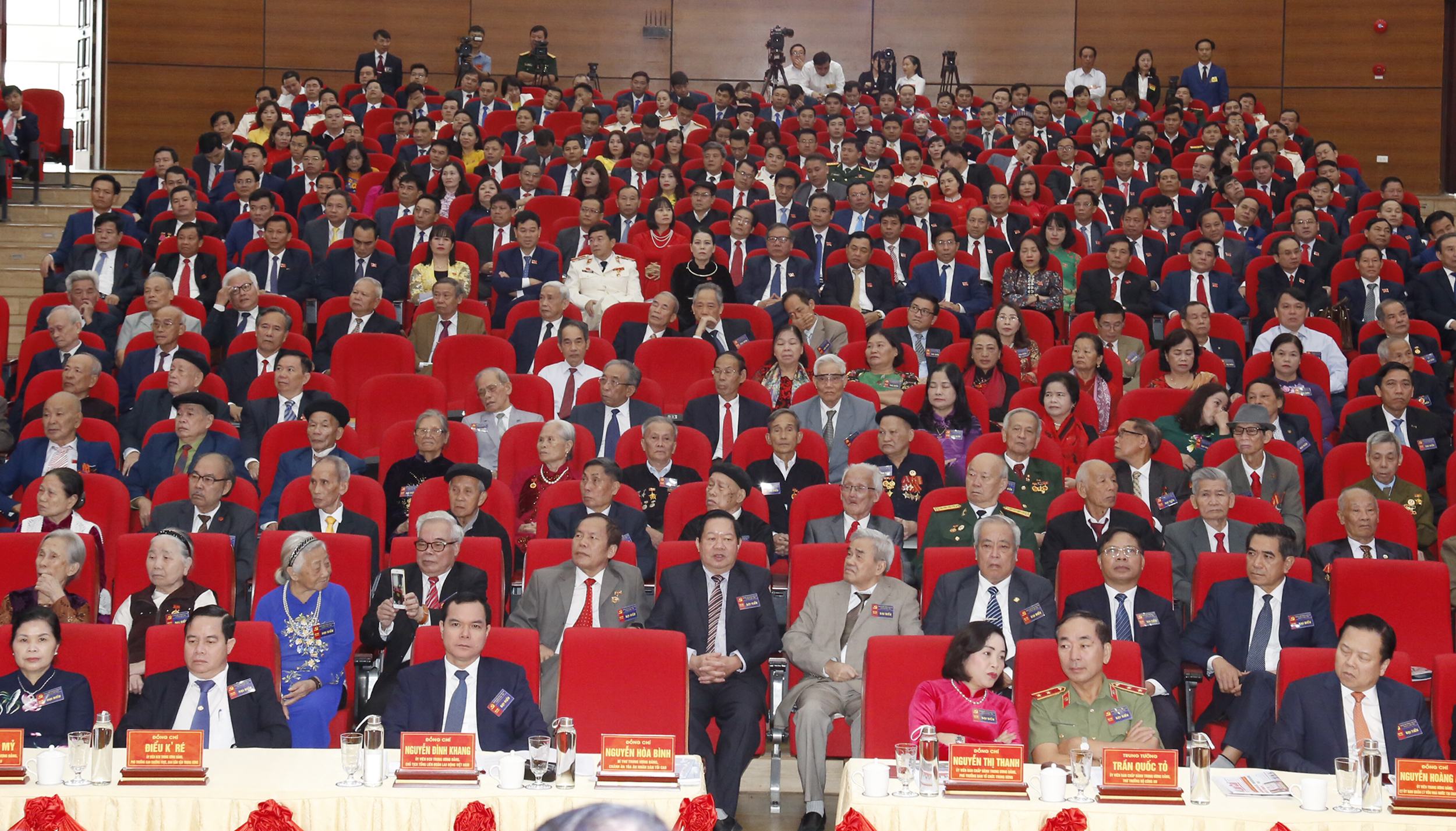 Các đại biểu dự Đại hội.