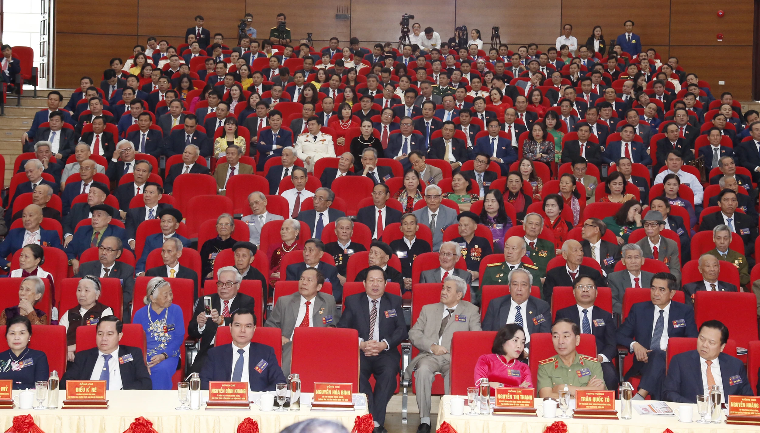 Các đại biểu dự Đại hội.
